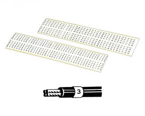 Stickers for cables #OS1414801