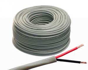 Cavo elettrico marino nero e rosso 1mm² 50mt #OS1414810