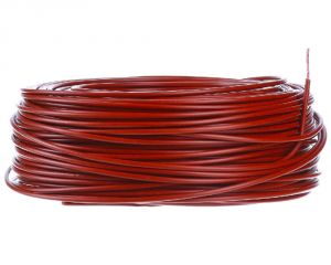 Copper cable red 2.5 mm² 100 m #OS1415025RO
