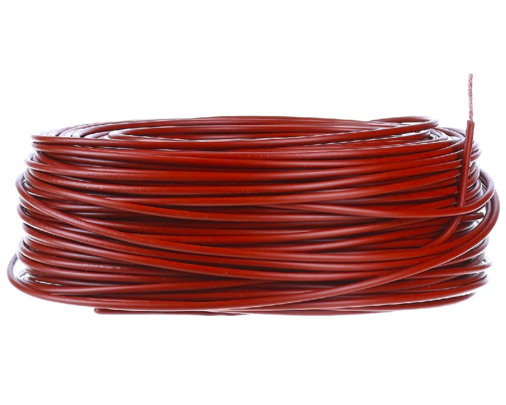 Cavo elettrico marino unipolare rosso 6 mm² 100mt #OS1415060RO