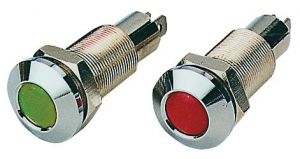 Spia da cruscotto a LED VERDE 12/24V 18mm per pannello strumenti N51324727131