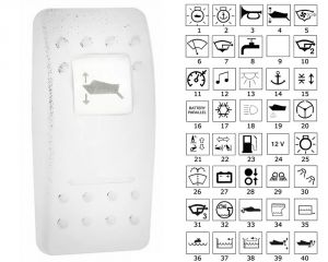 Toggle w/lighted symbols Cockpit/cabin lights C #OS1419373