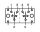 Contura ON-OFF-ON switch w/return spring 7 poles #OS1419550