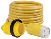 Cable w/ Marinco plug 30 A 10 m #OS1421030