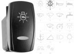 Oval toggle f. Marina TOP switch Mooring lights #OS1421322