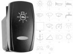 Oval toggle f. Marina TOP switch neutral #OS1421329
