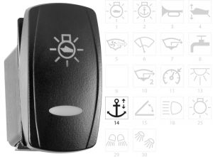 Oval toggle f. Marina TOP switch Anchor winch  #OS1421334