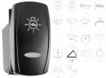 Oval toggle f. Marina TOP switch Port opening #OS1421335