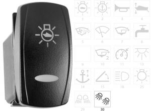Oval toggle f. Marina TOP switch Deck courtesy  #OS1421350