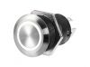 FLAT S.S. switch (ON)-OFF 12 V white #OS1421505