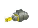 Watertight connector 2 female terminals #OS1423010