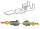 Faston maschio per cavi 4/6 mm² 14.231.20#PZ