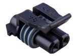 Plastic watertight connector female 2 poles #OS1423530