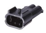 Connettore stagno maschio 2 poli 14.235.40#CF