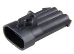 Connettore stagno maschio 3 poli 14.235.60#CF