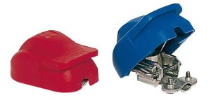 Coppia morsetti Blu e Rosso a scatto per batteria Universali #N51442628160