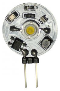 Lampadina G4 a 1 LED HD 12/24V 1,4W 90Lm 2700K Attacco Laterale #OS1445100