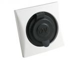 Watertight lighter power socket, white #OS1449101