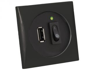 USB port 5 V black #OS1449411