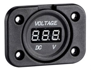 Digital voltmeter 8/32V recess mounting #OS1451720