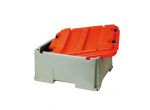 Battery box for 2 batteries 600x535x300mm #OS1454402
