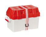 Battery box white/red moplen 100 A #OS1454601