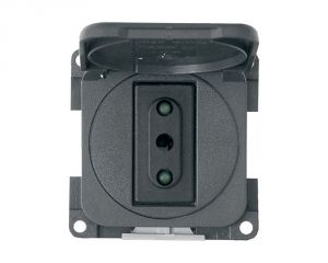 Bipolar earth plug dark grey #OS1465301