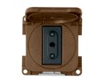 Bipolar earth plug brown #OS1466301