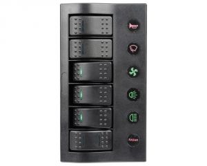 Pannello elettrico PCP Compact 6 interruttori  14.860.06#PZ