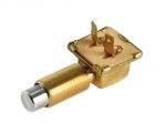 Watertight push button chromed brass 15 x 25 mm #OS1491804