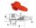 Cappuccio isolante 20 mm rosso 14.988.02#PZ
