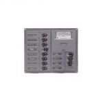 BEP Marine Pannello elettrico 900-AC2AH 220V AC 4 interruttori D.200x239x65mm #UF63132Z
