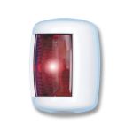 Luce di via Serie Mini Star 112,5° Sinistra Corpo Bianco Vetro Rosso 12V #N5202512730
