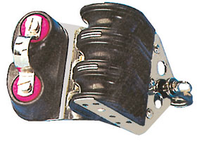 Viadana Triple block with cleat Pulley 22mm #N1201800V1063