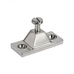 Stainless steel Bulkhead mount support AISI316 49x22x5mm N120412028005