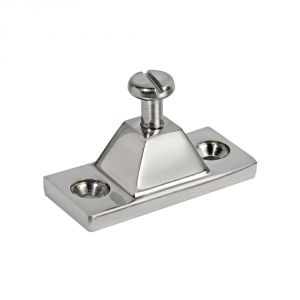 Supporto Tendalino a parete Inox 49x22x5mm  per tubi 20mm N120412028005