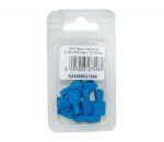 Faston blue male connector Tab 6.35X0,8mm Cable 1.5:2.5sqmm 10pcs #N24599927596