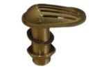 Cast brass thru hull scoop strainer 1-1/2 inch thread N42038201695