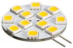 Lampadina LED 8-30V 2W G4 140lm Bianca Calda 3000K Side #N50227502287