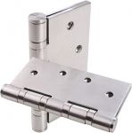 Stainless steel hinge pair 102x102mm Thickness 2,5mm #N60242240260