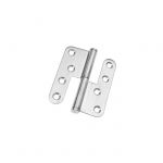 2 Stainless steel pair hinge 107x84mm Thickness 3mm #N60242240265