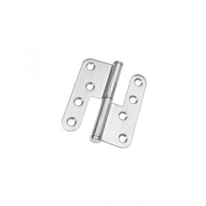 2 Stainless steel pair hinge 107x84mm Thickness 3mm #N60242240265