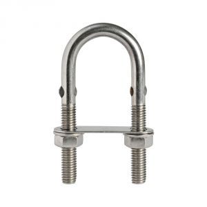 Cavallotto ad U AISI304 60mm filettato Ø4xh30mm Interasse 30mm N61842700269