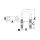 AISI304 U-bolt 90mm Ø6xh40mm thread 36mm wheelbase N61842700271