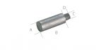 CATERPILLAR 6L2286 Heat Exchanger Sleev Zinc Anode ∅ 28x55+20 mm #N80605030335