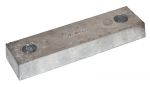 Anodo di zinco a piastra Riva NC015 FR-160 e uso generico su scafo flaps timoni #N80605930292