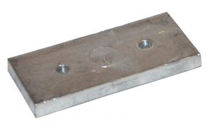 Plate Zinc anode - 45x100mm #N80605930293