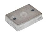 Plate Zinc anode - 48X73mm #N80605930294