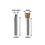 GM CATERPILLAR Heat Exchanger Sleev Zinc Anode ∅ 16x52+22 mm #N80606230352