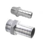 Portagomma maschio in acciaio inox Filetto Ø2"x50mm #N81837628346